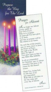 Advent Bookmark