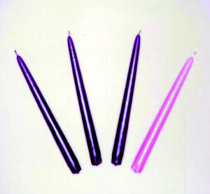 Advent Altar Candles