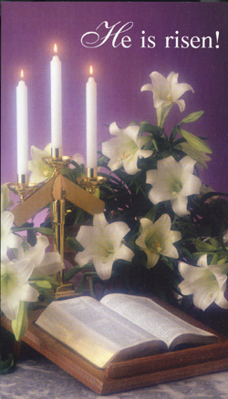 Easter Prayer Card