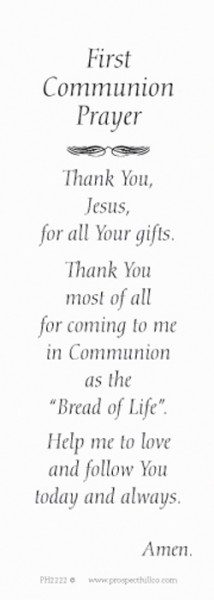 Communion Bookmarks