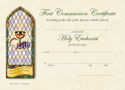 Communion Certificate