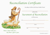 Reconciliation Certificate Reconciliation Certificate