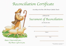 Reconciliation Certificate