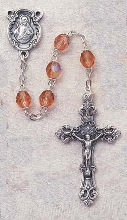 Rose Birthstone Rosary