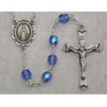 Sapphire Birthstone Rosary