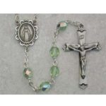 Peridot Birthstone Rosary