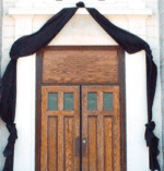 Black Papal Bunting | Prospect Hill Co | Brockton MA
