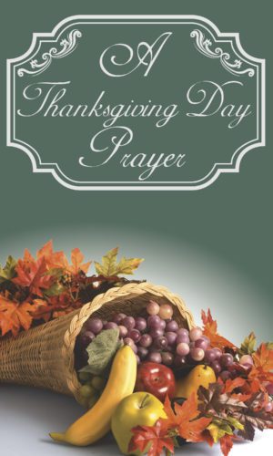A Thanksgiving Day Prayer (price per 100)
