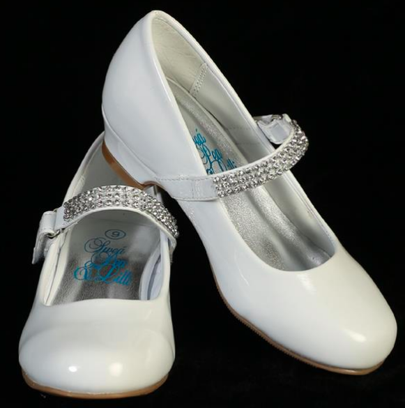 white communion shoes