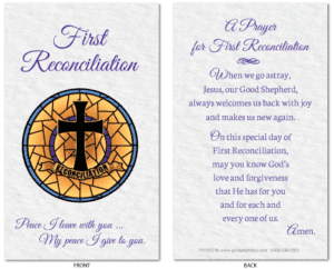 Reconciliation Prayer Card