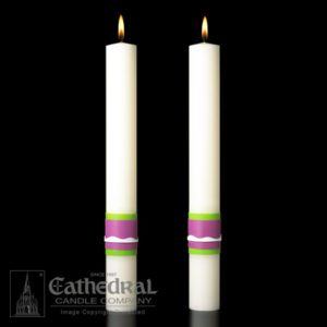 Prospect Hill Co Religious Goods Brockton MA -Complementing Altar Candles - Easter Lent