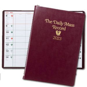 Religious Goods Brockton Prospect Hill 2023 DAILY MASS RECORD BOOK